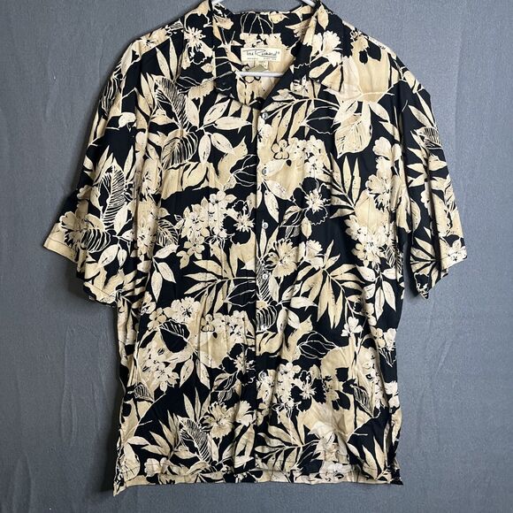 Tori Richard Floral Hawaiian Button Front S/S Camp Shirt Cotton Lawn Men’s Sz XL - Picture 1 of 8